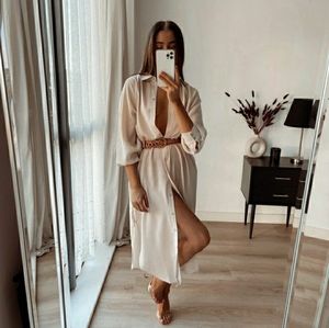 H&M calf length dress